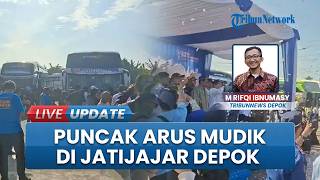 Puncak Arus Mudik, Peningkatan Penumpang di Terminal Jatijajar Depok Tembus 100 Persen