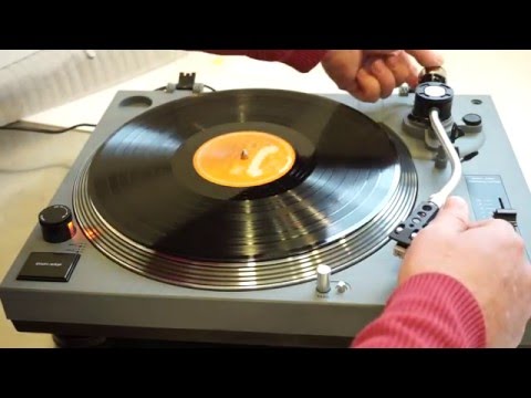 Patefonas Lenco L-3808, juodas video