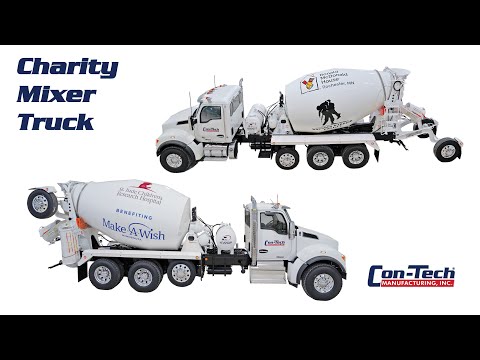 Con-Tech & Kenworth Giveback: T880S BridgeKing Mixer Up For Auction With Proceeds Going To Charity