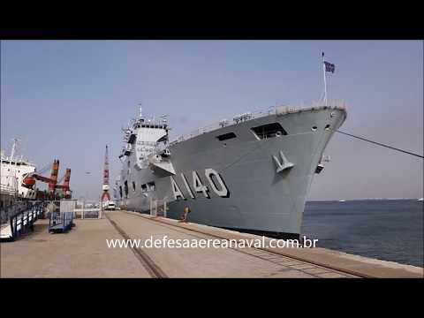 PHM Atlântico (A 140) chegando a Lisboa