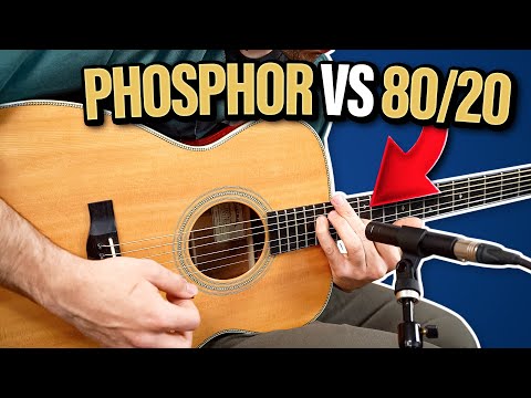 Phosphor Bronze vs. 80/20 Bronze Acoustic Guitar String Comparison