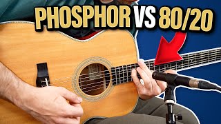 Video thumbnail for Phosphor Bronze vs. 80/20 Bronze Acoustic Guitar String Comparison by Stringjoy