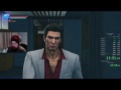 Yakuza Kiwami 2 Any% PB - 1:36:58 (1:47:07 RTA)