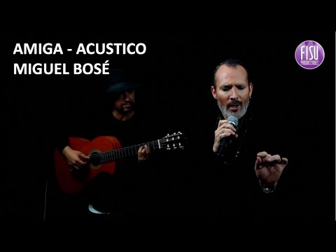 Amiga acústico de Miguel Bosé, imitador de El Retador Canal de las Estrellas