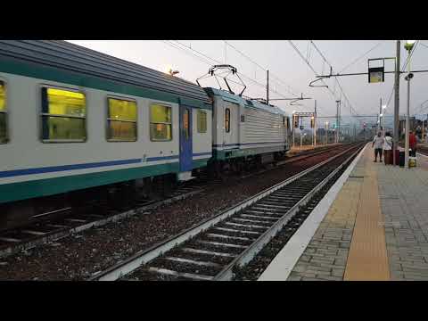 Treno Regionale+Locomotore E464.266 Regionale Tropea Line 22684 Rosarno-Lamezia Terme Centrale