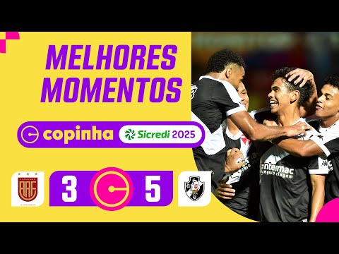 Gols e lances de Flamengo - SP x Vasco da Gama