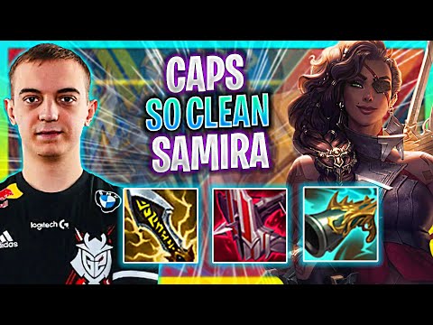 CAPS IS SO CLEAN WITH SAMIRA! | G2 Caps Plays SAMIRA ADC vs Kai'sa! | Preseason 2023