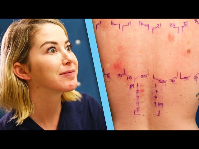Video Pronunciation of patch test in English