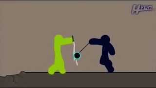 Las 5 Mejores - Peleas Animadas (Stick Fight)