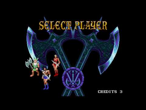 Golden Axe 2 in Sega Genesis as  Ax Battler no miss play