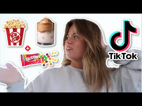 PRØVER TIKTOK MAD TRENDS