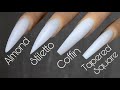 Beginner Nail Tech | How To Shape Nails | Acrylic Nail Tutorial