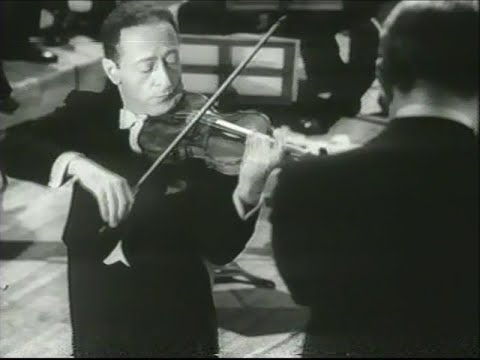 Sarasate:   Zigeunerweisen op. 20 no. 1   -   Jascha Heifetz, violino; John Barbirolli, direttore