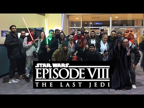 Star Wars: The Last Jedi OPENING NIGHT VLOG