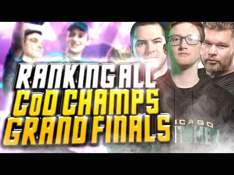 Ranking ALL CoD Champs GRAND FINALS