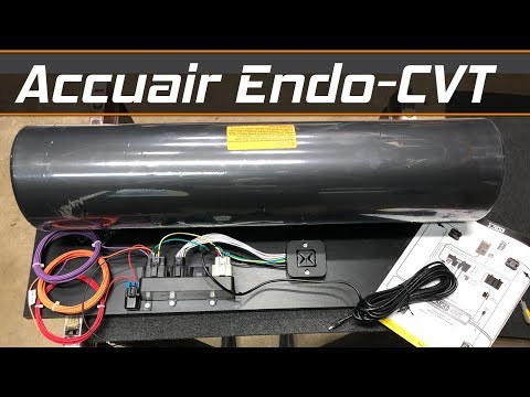 Accuair Endo-CVT - Wiring and Tank install - Dodge Challenger Scat Pack