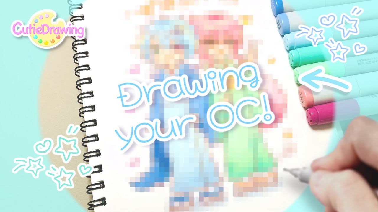 Drawing your OC! wearing traditional Japnaese Kimono/gachaclub/