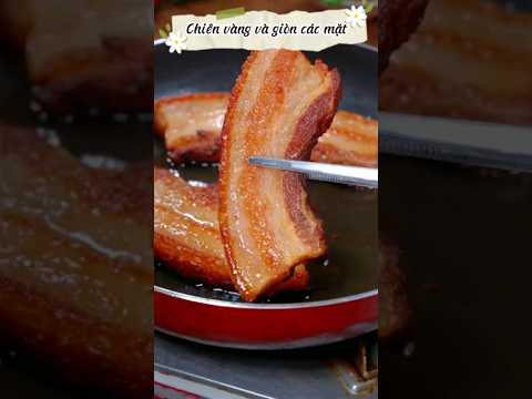 thịt ba chỉ chiên giòn