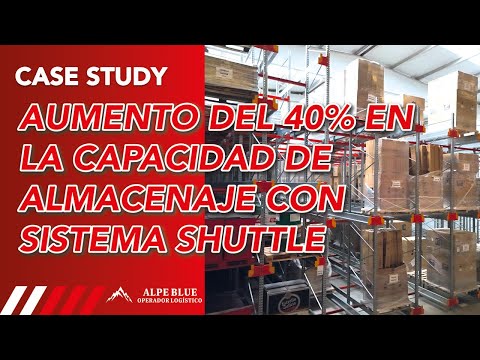 Optimización del almacén de Alpe Blue en Galicia con Pallet Shuttle | Case Study