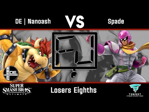 DE | Nanoash (Bowser) vs Spade (Captain Falcon) - Losers Eighths - FINAL JUDGMENT