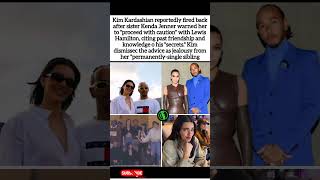 🚨📛 Kim Kardashian Claps Back at Kendall Jenner Over Lewis Hamilton Warning 👀🔥 #battle #osiivibe