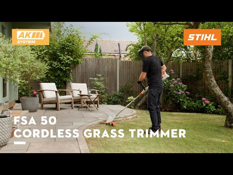 STIHL FSA 50 SET akumulátorový vyžínač (2x aku + nabíjačka)