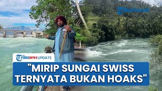 Ustaz Derry Sulaiman Saksikan Langsung Sungai Ombilin yang Viral, Tetap Jernih meski Sumbar Banjir