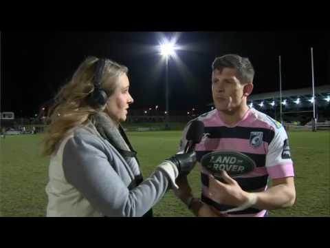 Lloyd Williams, asked in English, naturally replies in Welsh