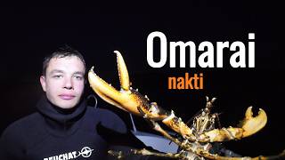 Gaudau omarus naktį ir darbas jūroi