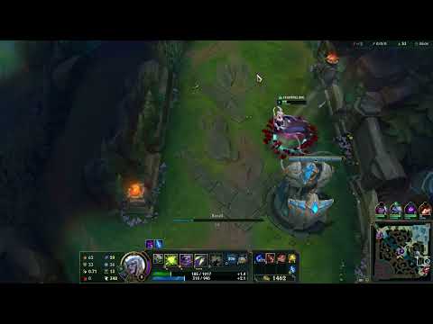 League of Legends # Cassiopeia, Teemo vs Caitlyn, Swain(Bot)