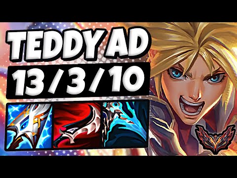 Ezreal vs Tristana ADC [ Teddy ] Patch 13.4 Korea Grandmaster ✅