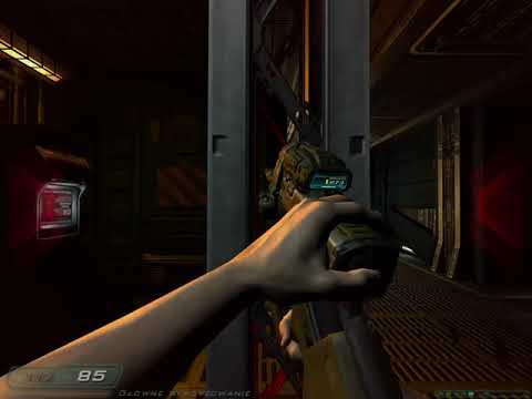 Zagrajmy w Doom 3 PL PC (Dubbing Pl). Część 6: Dalsza droga przez laboratoria Alfa.