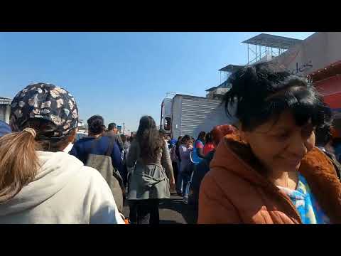 Recorriendo un poco del mercado de la viga, central de abasto México 