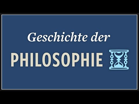 Geschichte der Philosophie · Epochen-Überblick