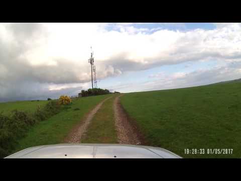 Green Lane Driving With Dacia Duster - Rollington Hill UCR, Corfe, Dorset