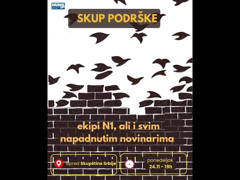 UŽIVO: Skup podrške ekipi N1