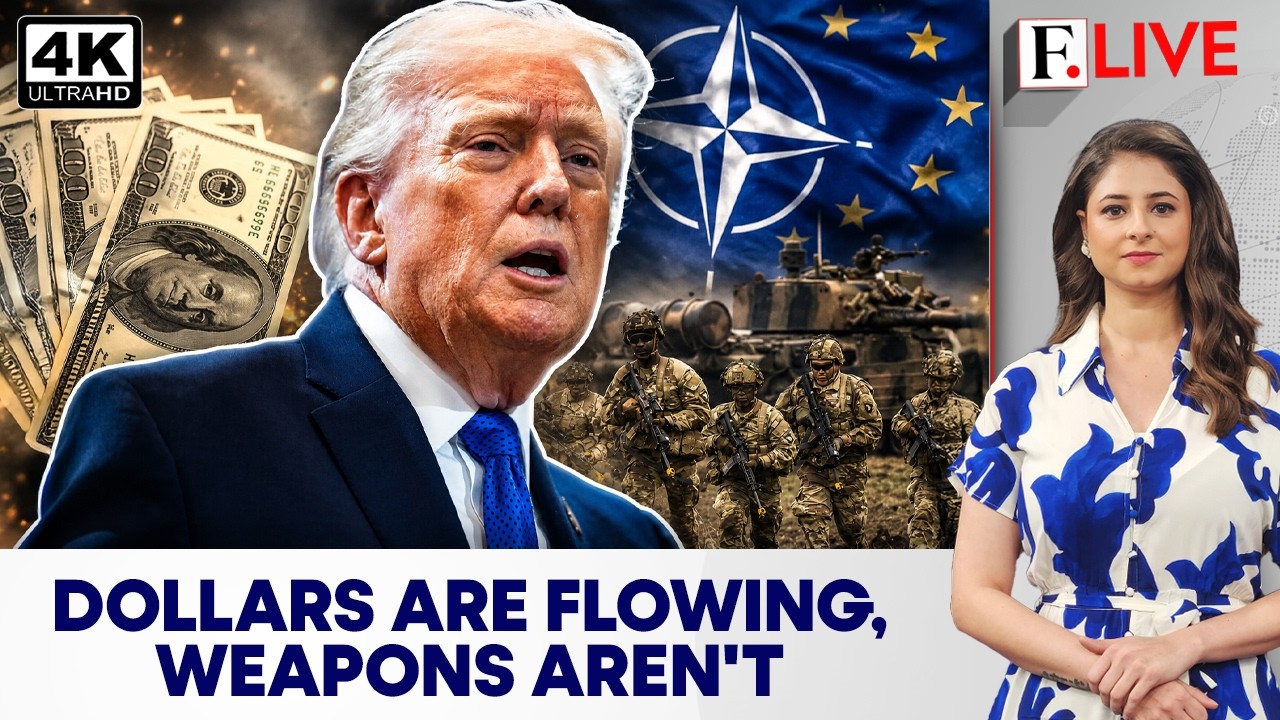 NATO Has the Money. So Why Can't It Build More Weapons that Trump Wants? | Firstpost Live | 4K