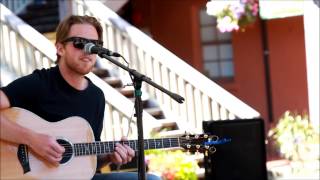 Robbie Aylesworth at the Market Square Courtyard Sessions: Poets (The Tragically Hip cover)