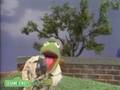 Sesame Street Kermit Reports News On Humpty Dumpty