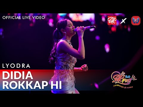 Lyodra - Didia Rokkap Hi (Official Live Music)