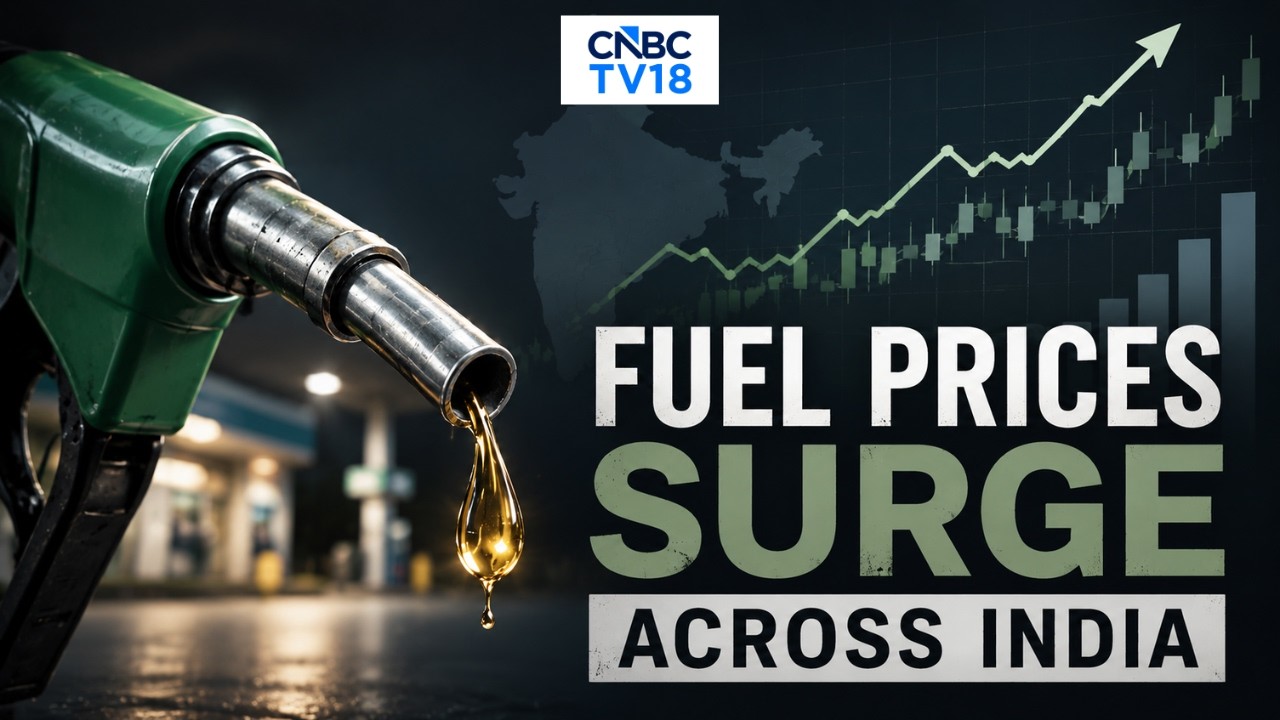 Video thumbnail for Petrol, Diesel Prices Surge Across India | Third Fuel Hike In Just 8 Days! | Fuel Prices | N18V