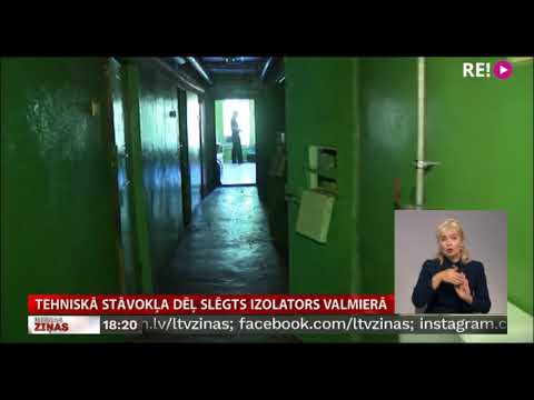 Tehniskā stāvokļa dēļ slēgts izolators Valmierā