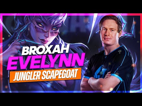 ALWAYS BLAME THE JUNGLER! | Broxah Evelynn