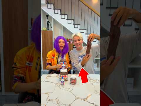 Можно ли сделать СЛАЙМ из NUTELLA? 🤔