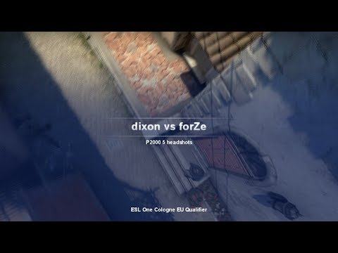 Fraglider - ESL One Cologne EU Qualifier - dixon vs forZe