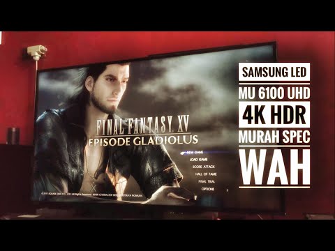 Samsung UHD 4K HDR MU6100 mempesona