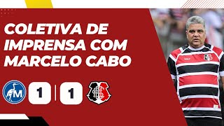 COLETIVA DE IMPRENSA COM MARCELO CABO | MAGUARY 1 X 1 SANTA CRUZ