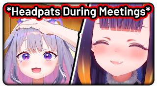 Ina Wants to Headpat Biboo So Much She Does It During Meetings in Front of Everyone【Hololive EN】
