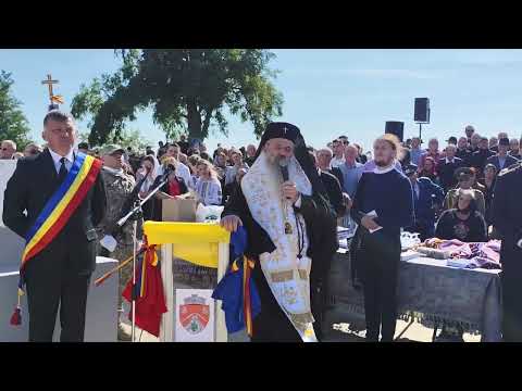 INFOBT.RO IPS Teofan și primar Romică Magopeț sfințirea Crucii Măgura Ibănești Botoșani 