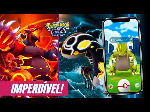 UNMISSABLE! Primal Groudon and Primal Kyogre in Pokémon GO! Raid Guide!